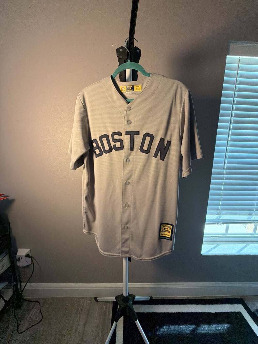 Ted Williams Boston Red Sox Majestic Cool Base Cooperstown Collection Jersey Siz